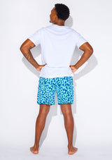 Men's - Catnapper Set - Abstract Coral (Blue)