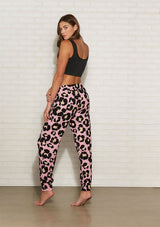 Cloud jogger performance blend (popcorn leopard - pink) - FINAL SALE